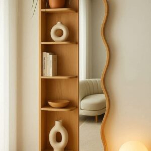Wiggle Storage Mirror Shelf